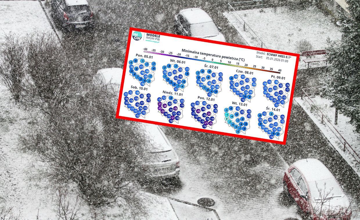 Nadciąga pogodowy rollercoaster. Mróz, jakiego dawno nie było