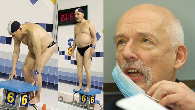 Janusz Korwin-Mikke wspiera branżę fitness