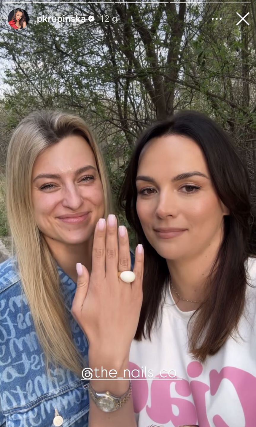 Paulina Krupińska pokazała paznokcie