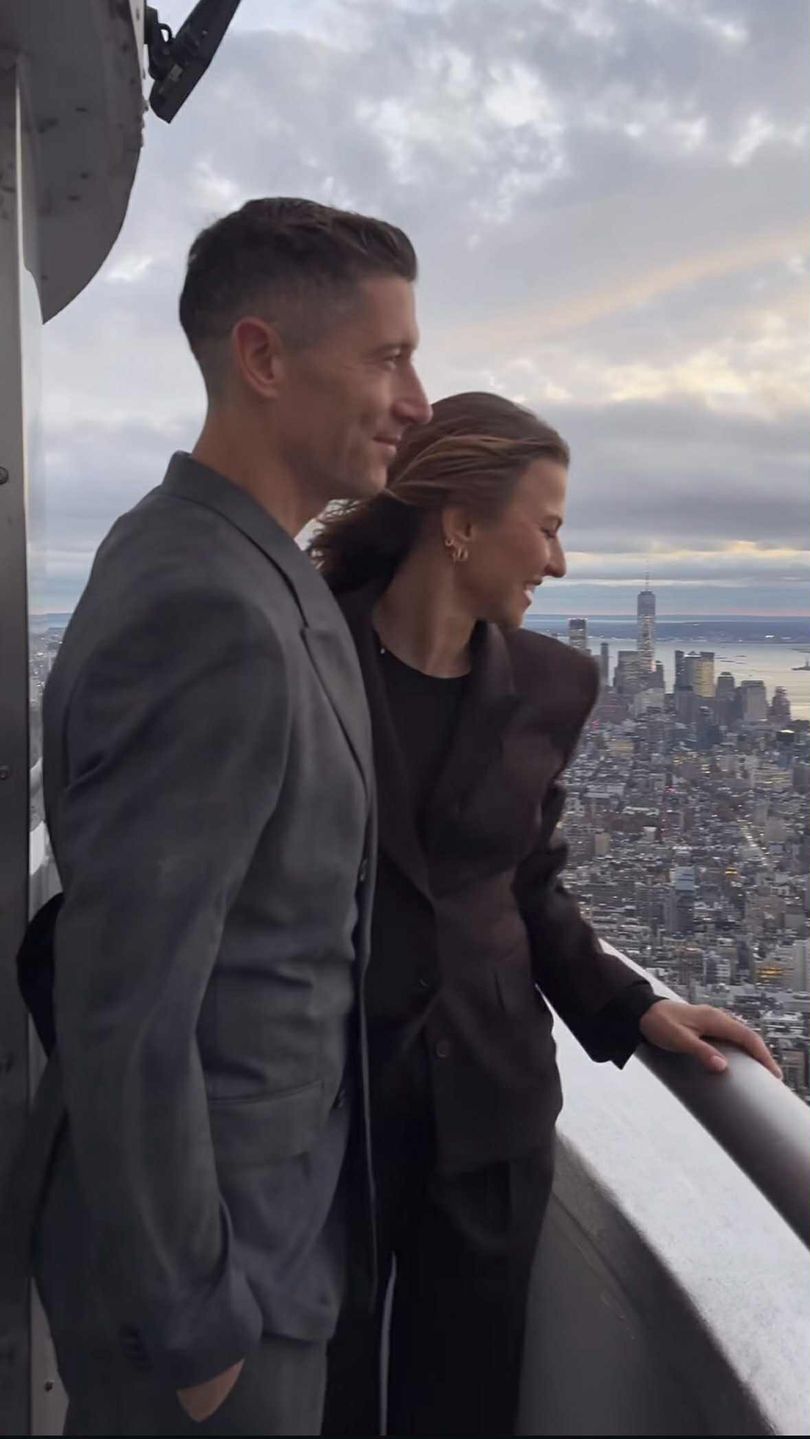 Anna i Robert Lewandowscy