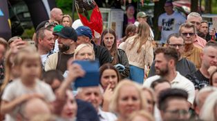 Wągrowiec: Park 600-lecia tętnił życiem podczas Dnia Dziecka