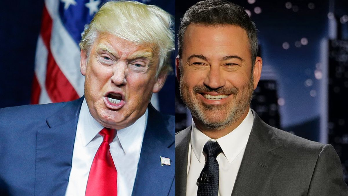 Donald Trump i Jimmy Kimmel