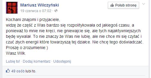 Polacy mają gdzieś politykę. Doprowadziliśmy do tego też my – na Facebooku 3