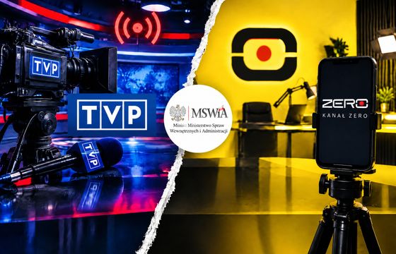 MSWiA płaci TVP 5 mln zł, Kanał Zero pokaże to za darmo. Inaczej było za czasów PiS