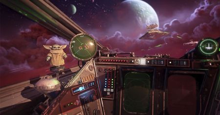 Baby Yoda idzie po serca graczy Star Wars: Squadrons. I nie tylko