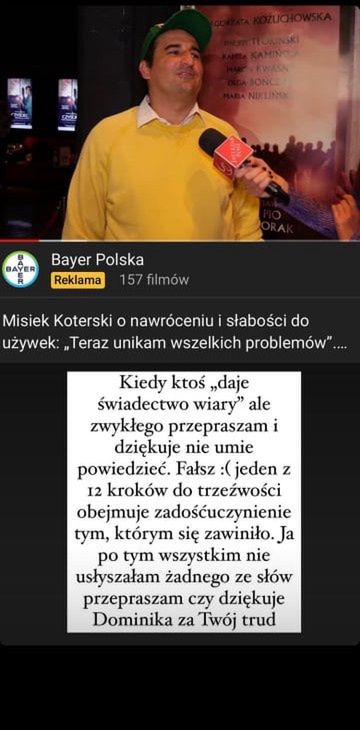 Wodzianka znów uderza w Miśka Koterskiego