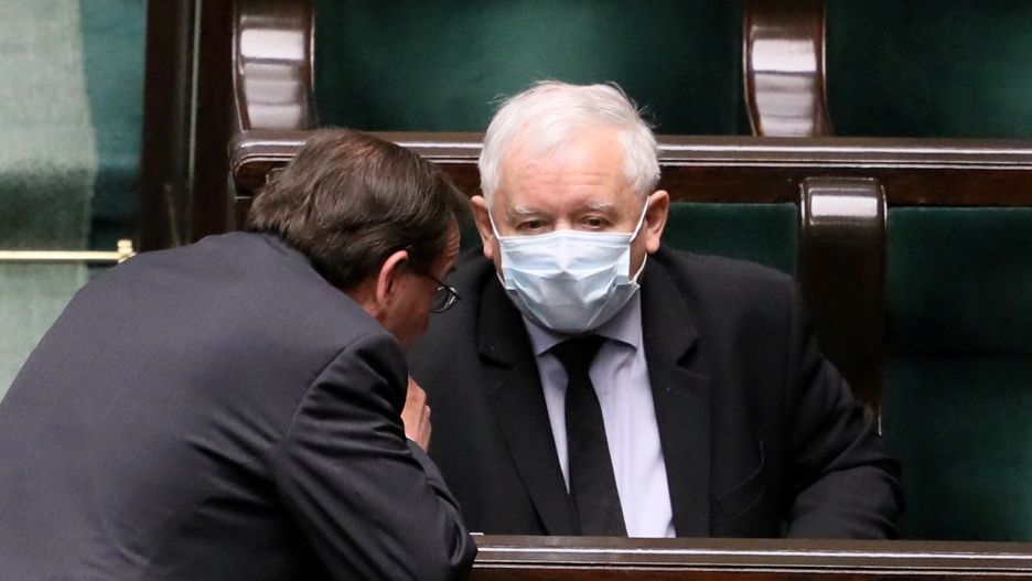 Mariusz Kamiński i Jarosław Kaczyński