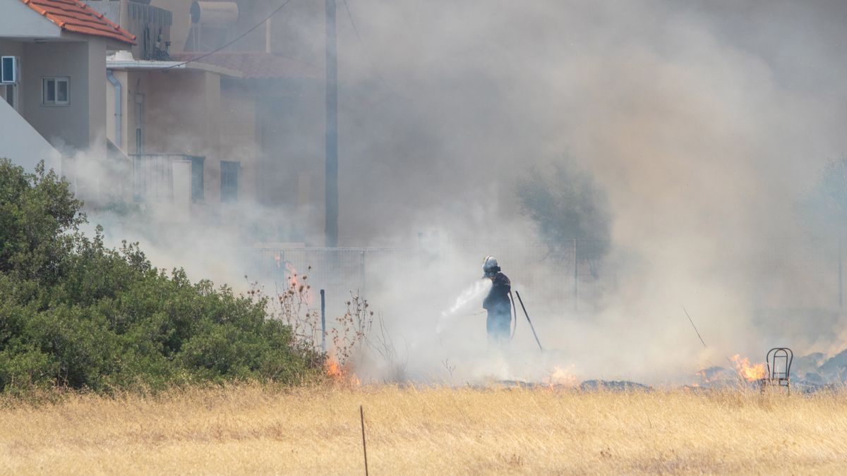 Grecja walczy z pożarami