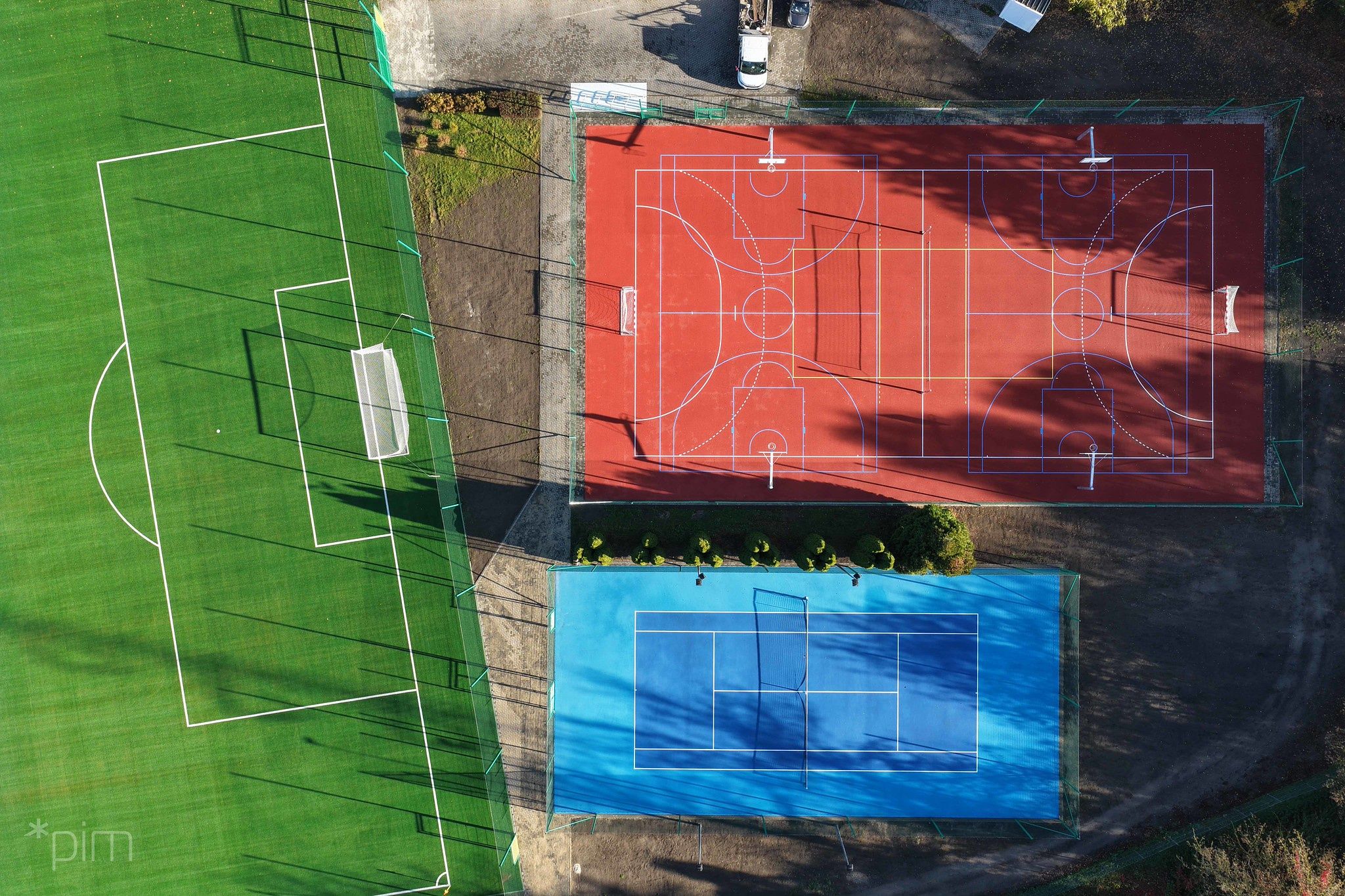 Kompleks sportowy przy al. Armii Poznań fot. PIM