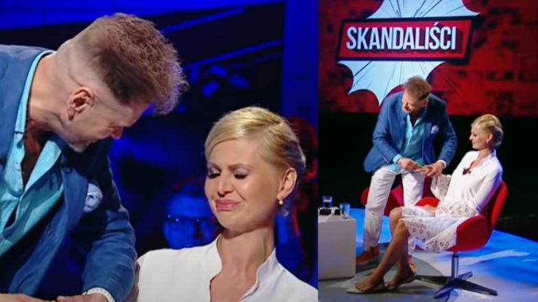 Krzysztof Rutkowski oświadczył się Mai Plich w "Skandalistach"