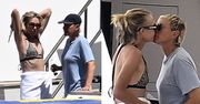 Ellen DeGeneres kontynuuje smażing na Majorce i WYMIENIA POCAŁUNKI z żoną na pokładzie luksusowego jachtu (ZDJĘCIA)