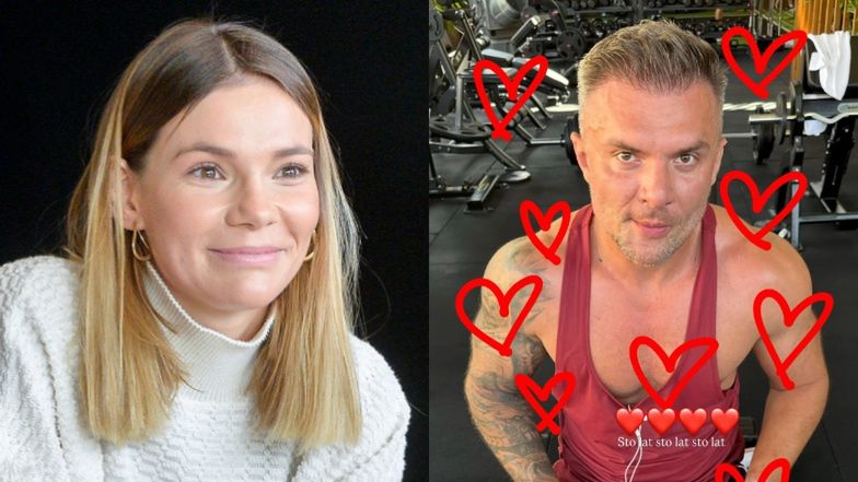 Maja Bohosiewicz składa życzenia mężowi