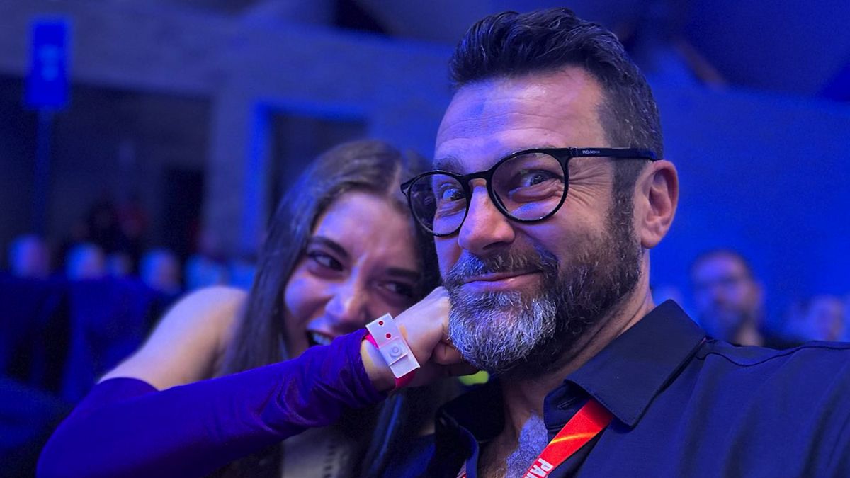 Martin i Zofia Lewandowscy na gali KSW 85