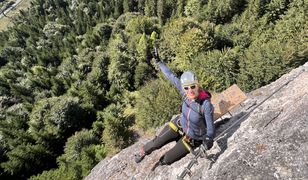 Adrenalina na każdym kroku. "Widzimy tylko pionową skałę"