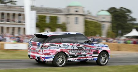 Range Rover Sport SVR – usłysz ryk [wideo]