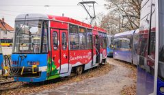 Świąteczne tramwaje KitKat w Poznaniu i Wrocławiu
