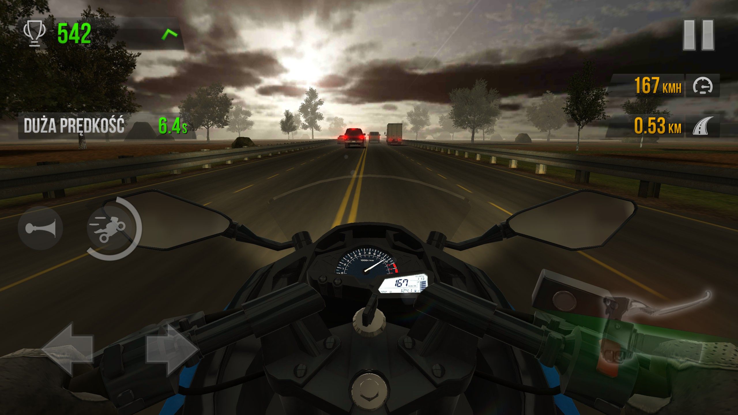 Wiatr we włosach, który czuć od samego patrzenia. Recenzja Traffic Rider [Android, iOS] 4