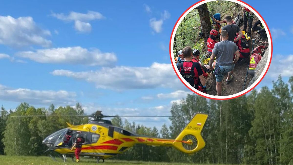 Wypadek w Karkonoszach. Goprowcy ruszyli do akcji