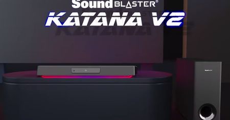 Nowa Katana jest jeszcze ostrzejsza. Creative ulepsza głośnik dla gracza