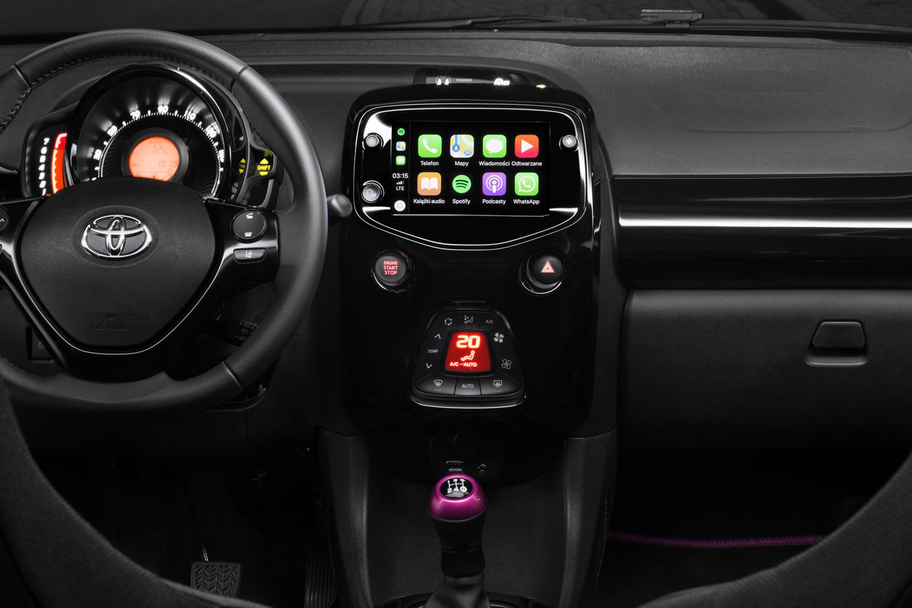 Apple Carplay w Toyocie Aygo