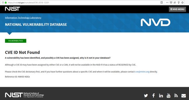 NIST nic nie wie...