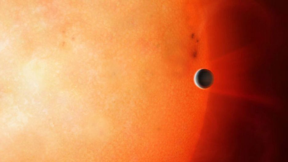 Planeta, która według naukowców może być rdzeniem gazowego giganta.