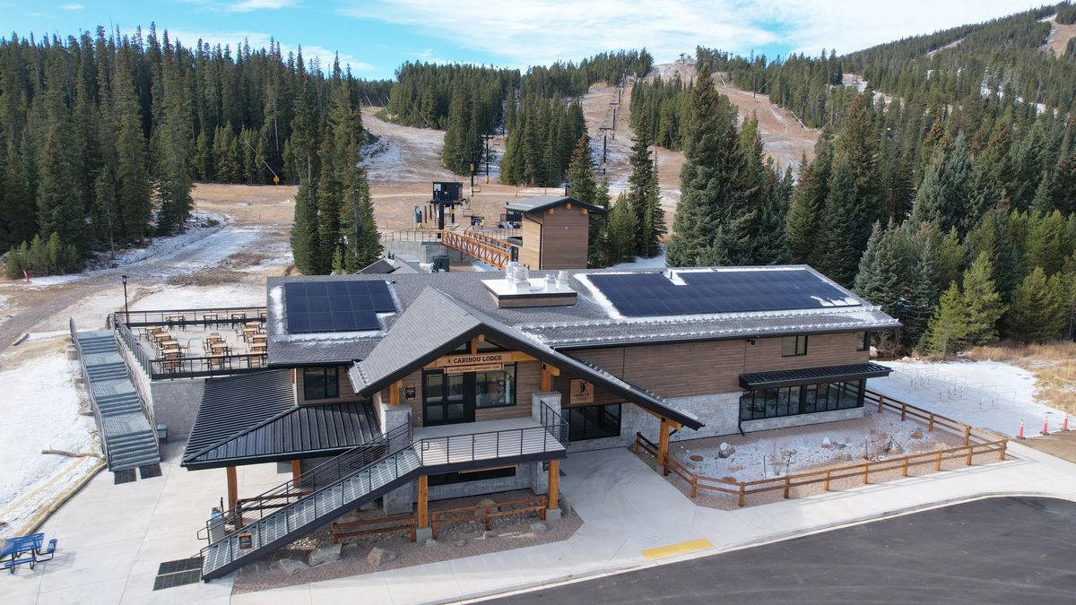 NEDERLAND, CO - OCTOBER 31 : The new Caribou Lodge at Eldora Mountain Resort in Nederland, Colorado on Thursday, October 31, 2024. Lodge is a 12,000-square-foot building, set to house both the resort's ski school and the nonprofit Ignite Adaptive Sports. Ignite Adaptive Sports is the only adaptive snowsports program located on Colorado's eastern slope and the only program accessible by RTD's public transportation system. (Photo by Hyoung Chang/The Denver Post)