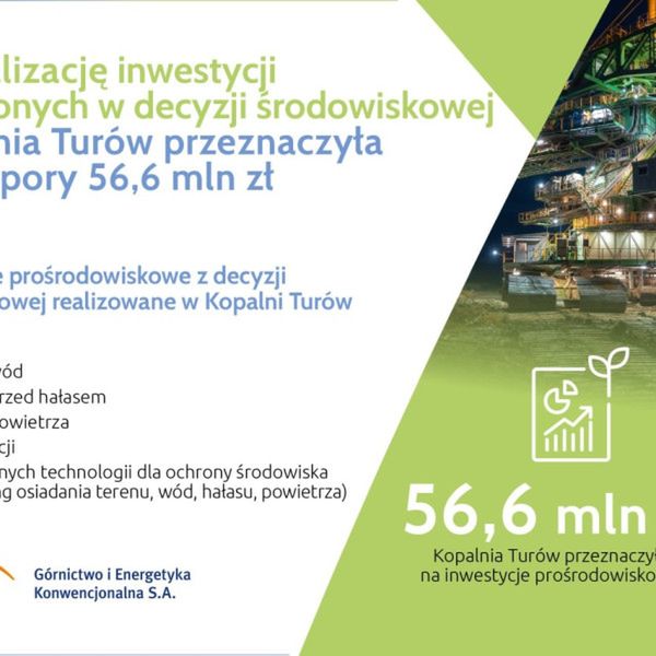 Skuteczna realizacja decyzji środowiskowej przez Kopalnię Turów