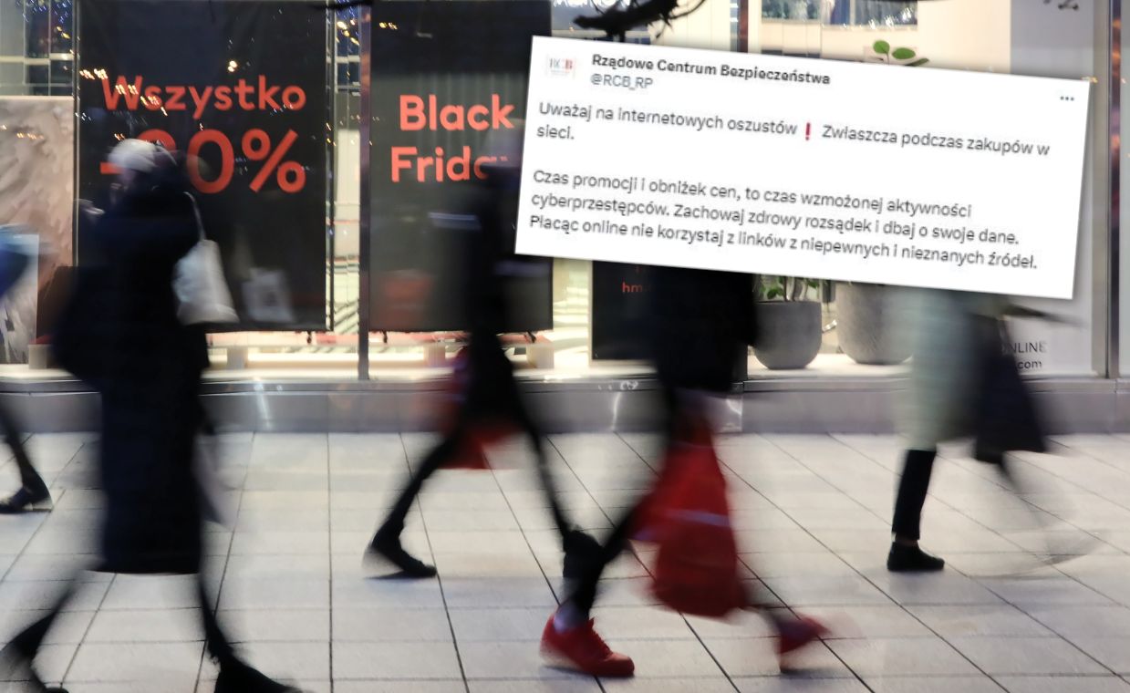  Black Friday 2023. RCB wydało komunikat. "Zachowaj zdrowy rozsądek"