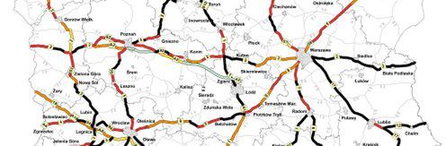Polska: Mapa Bezpieczeństwa Ruchu Drogowego