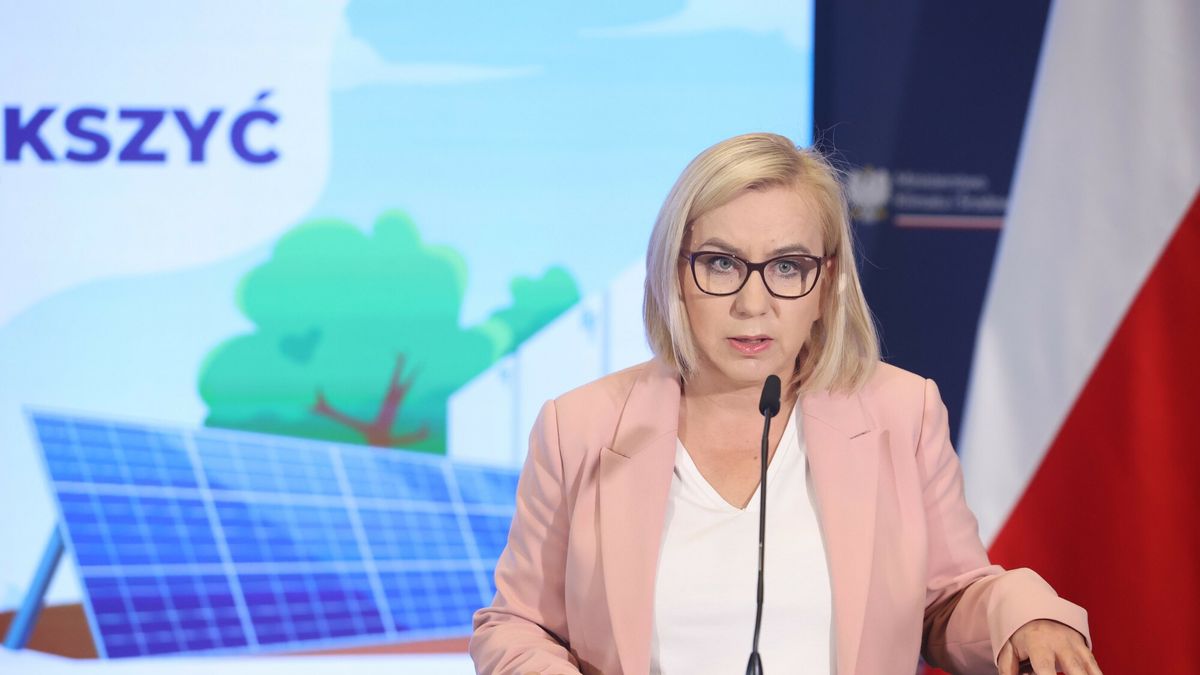 Minister klimatu Paulina Hennig-Kloska