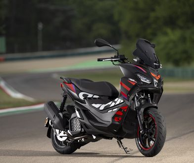 Skuter Aprilia SR GT sięga do wyścigowej spuścizny marki
