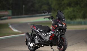 Skuter Aprilia SR GT sięga do wyścigowej spuścizny marki
