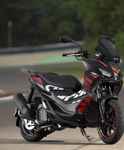 Skuter Aprilia SR GT sięga do wyścigowej spuścizny marki