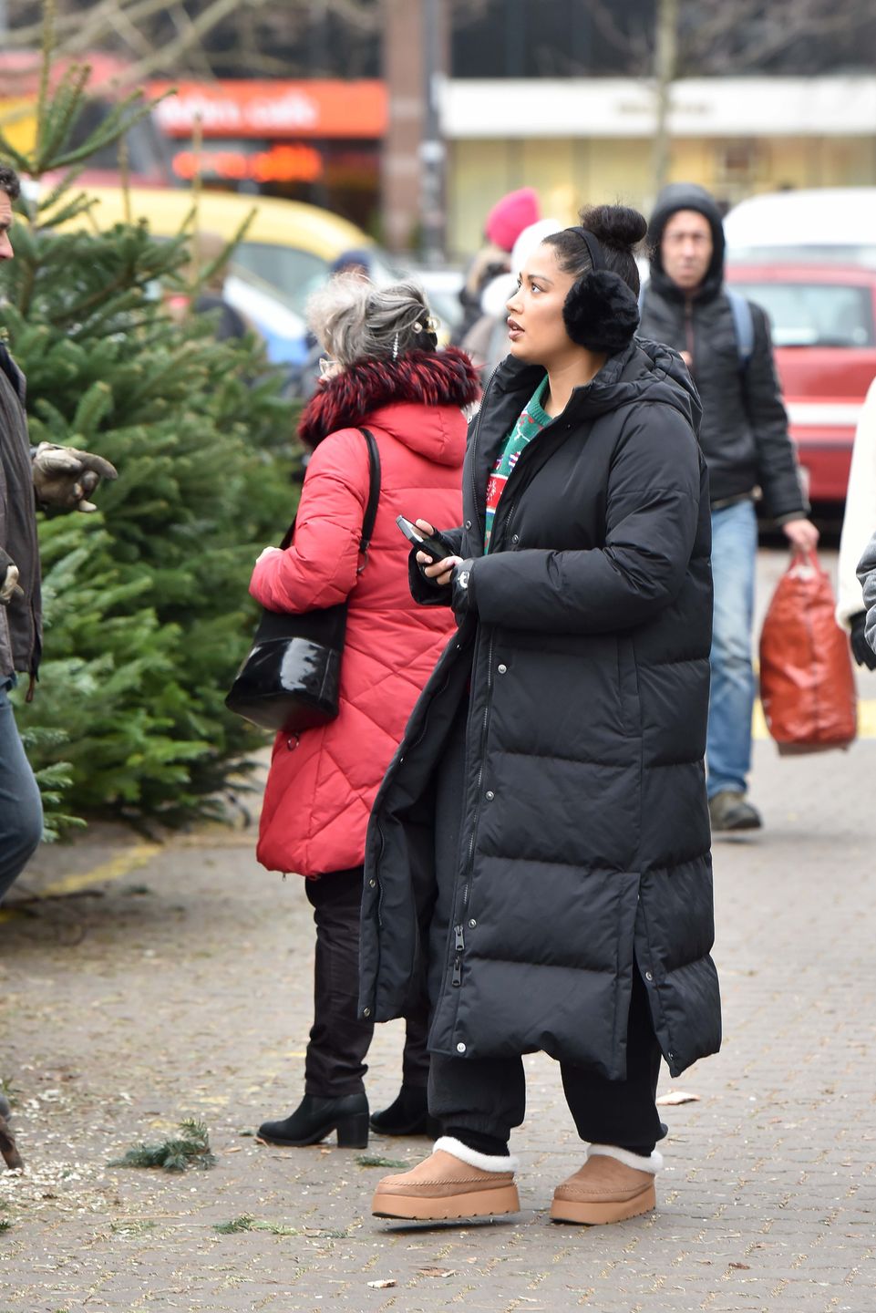 Patricia Kazadi w szale przedświątecznych zakupów