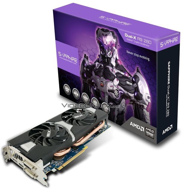 Sapphire Radeon R9 280 Dual-X karta graficzna