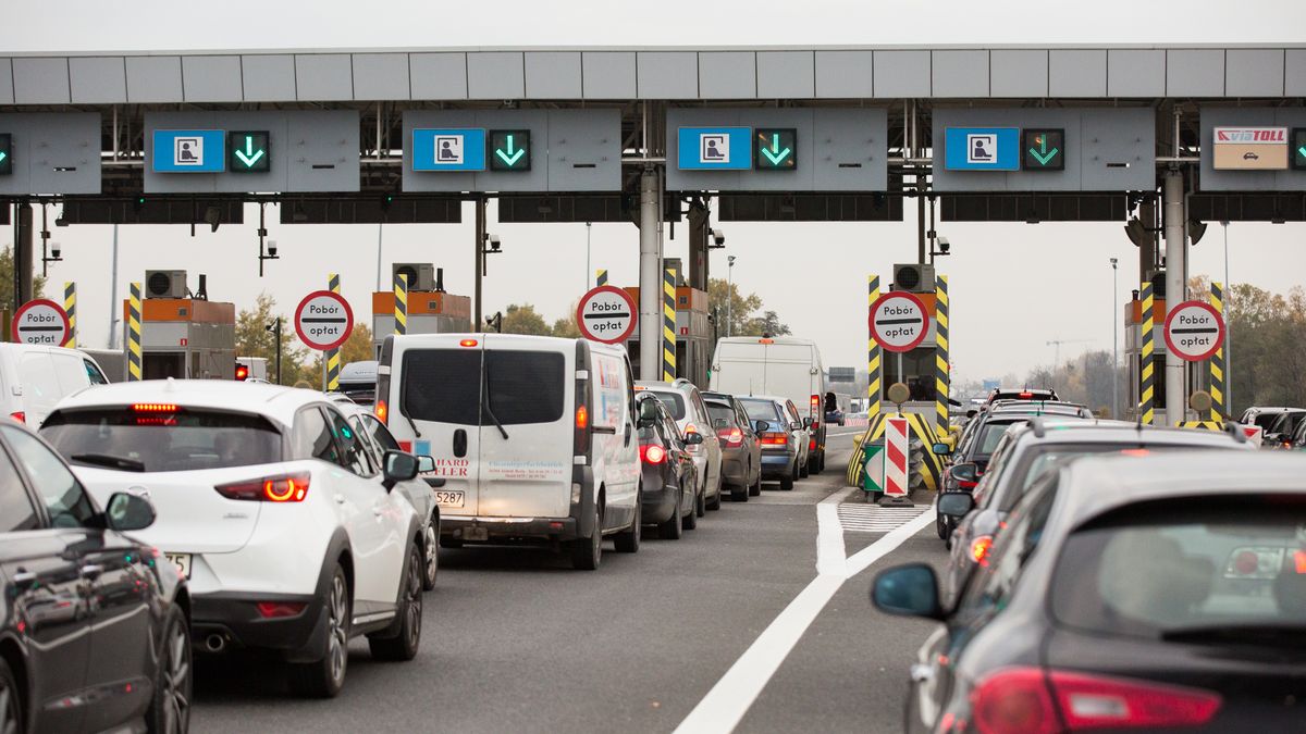 Pobór opłat na autostradzie