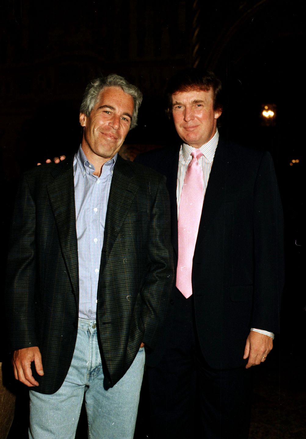 Jeffrey Epstein i Donald Trump