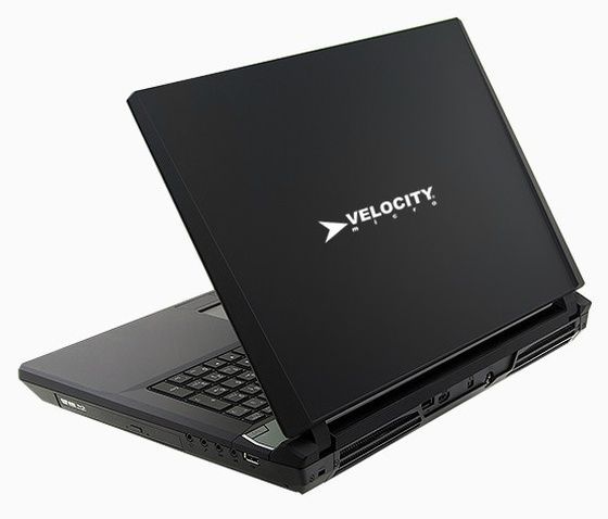 Velocity NoteMagix M17 laptop gamingowy widok tył