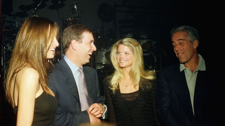 Melania Trump, Andrzej, Gwendolyn Beck i Jeffrey Epstein