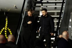 Incydent w Irlandii. Koło samolotu Zełenskiego latały nieznane drony