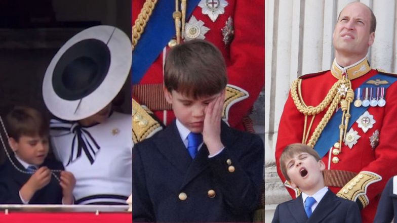 Prince Louis during the Trooping the Colour military parade