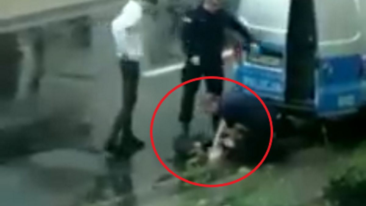 Interwencja policjantów w Lubinie. 