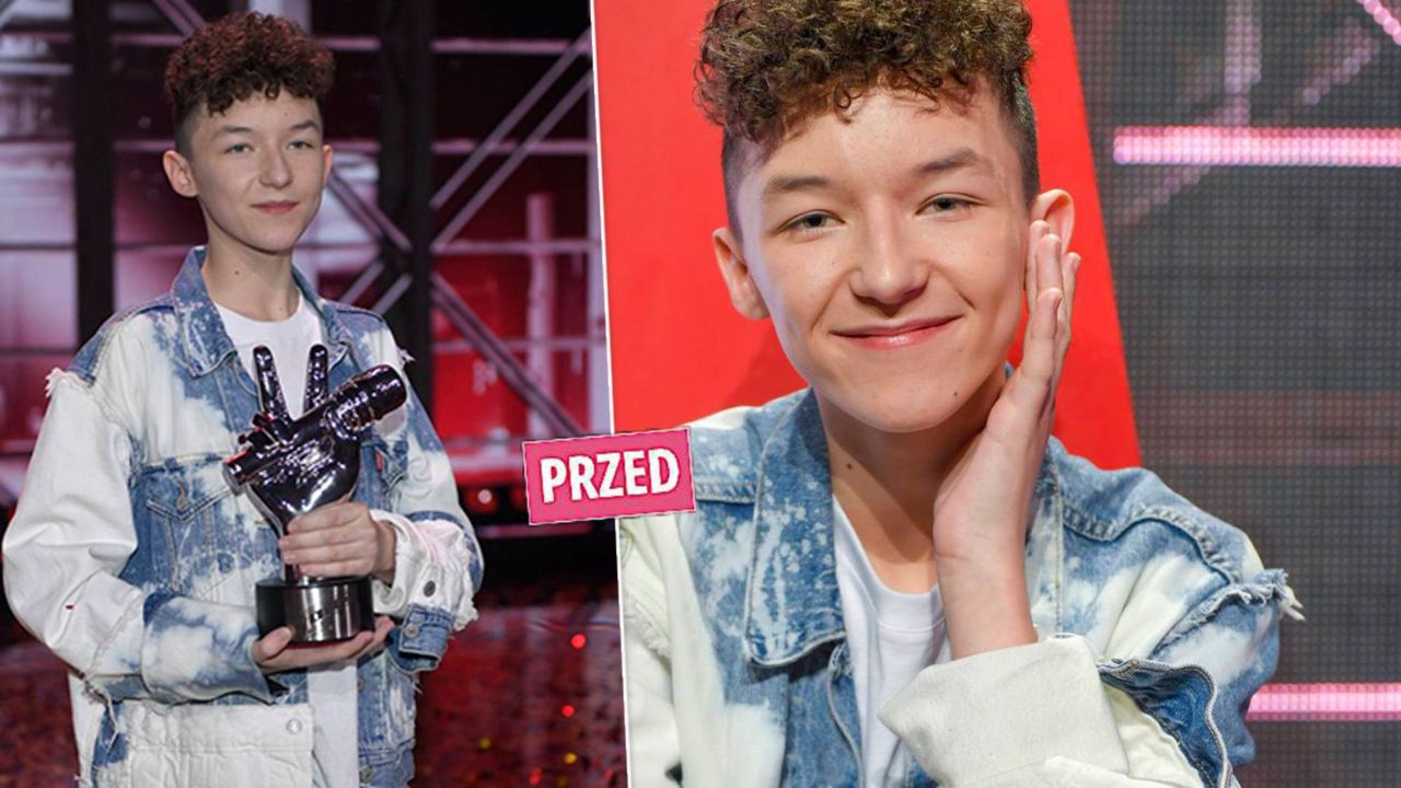 Zwycięzca "The Voice Kids" przeszedł niebywałą metamorfozę. Marcin Maciejczak ma 17 lat i uwielbia eksperymentować z wyglądem. Jak teraz wygląda?