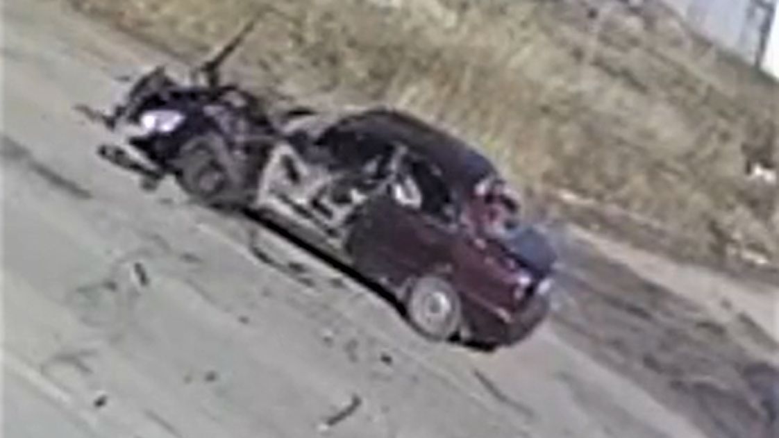 Rosjanie ostrzelali cywilny samochód 