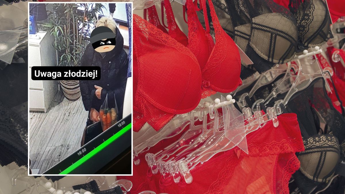 Oburzające zachowanie klientki w sklepie z bielizną