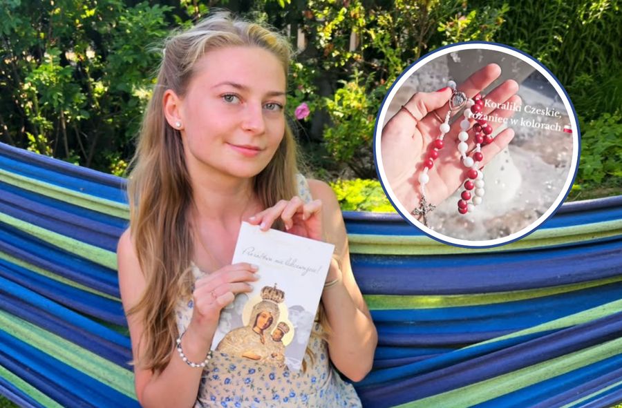 Najjjka otwiera swój mały biznes. Sprzedaje hand-made różańce