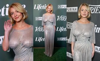 Sydney Sweeney eksponuje okazały biust i talię osy w sukni z PRZEŚWITAMI na imprezie Variety (ZDJĘCIA)