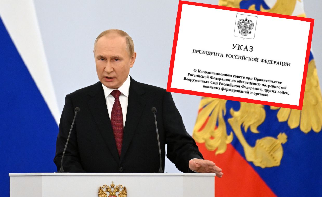 Putin podpisał dekret. Powstanie specjalnej rady jest już pewne