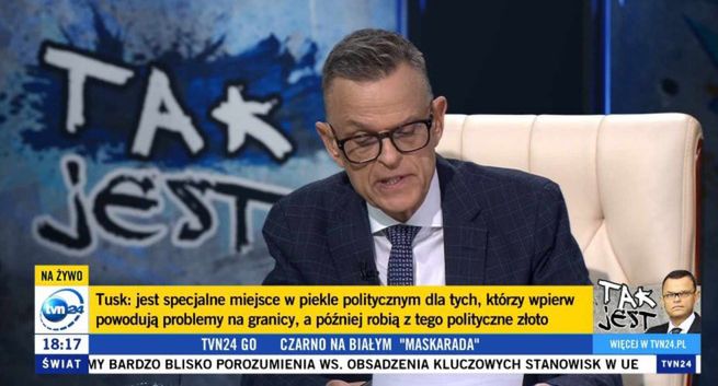Andrzej Morozowski wrócił do „Tak jest” w TVN24. Podziękował widzom